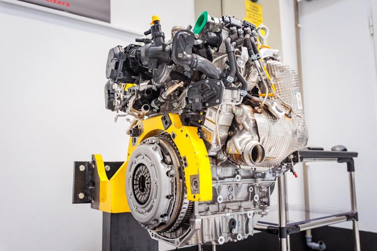 Moteur hybride GPL 4x4 de Dacia avec architecture atmosphérique 1.8