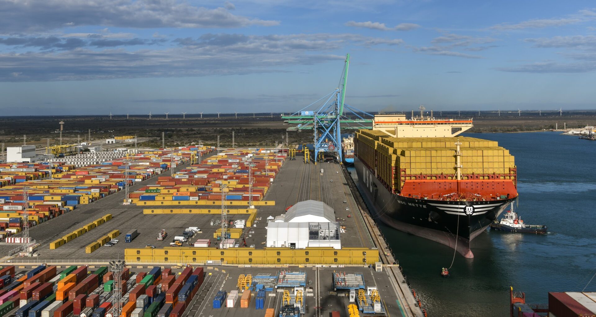 MSC et le port de Marseille Fos lancent l’extension du terminal Fos 2XL Nord