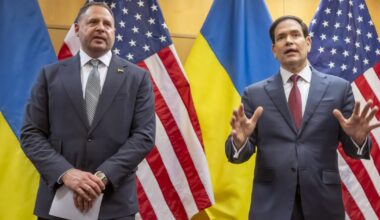 Marco Rubio se dit "optimiste" sur un accord et évoque des "progrès substantiels" après la rencontre avec l'Ukraine à Genève