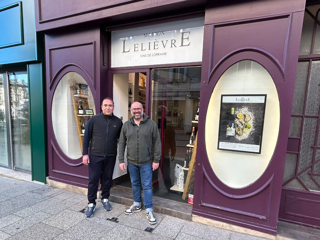 À Nancy, ce viticulteur lorrain ouvre une boutique à deux pas de la place Stanislas