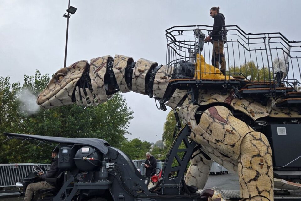 Le Varan est la troisième machine à rejoindre Calais.