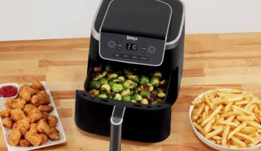 "Le r&eacute;sultat est bluffant et tr&egrave;s rapide !" : cette friteuse sans huile Ninja tr&egrave;s bien not&eacute;e s