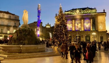 Montpellier lance les fêtes de Noël