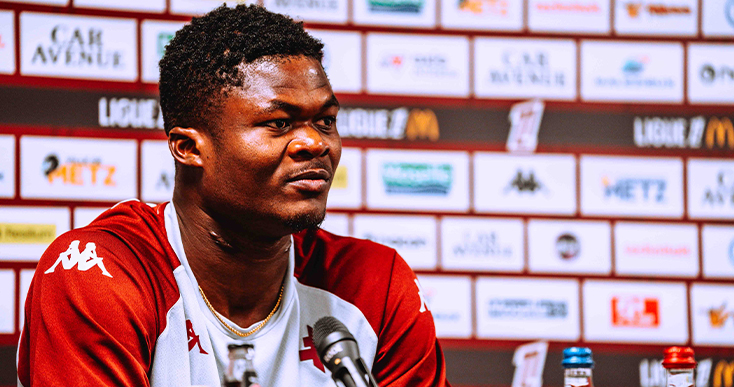 Metz - Nice, la conférence de Terry Yegbe | Football Club de Metz - Infos FC Metz - Entraînements FC Metz