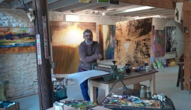 Escou : le peintre Franck Oscamou a brillé à Florence