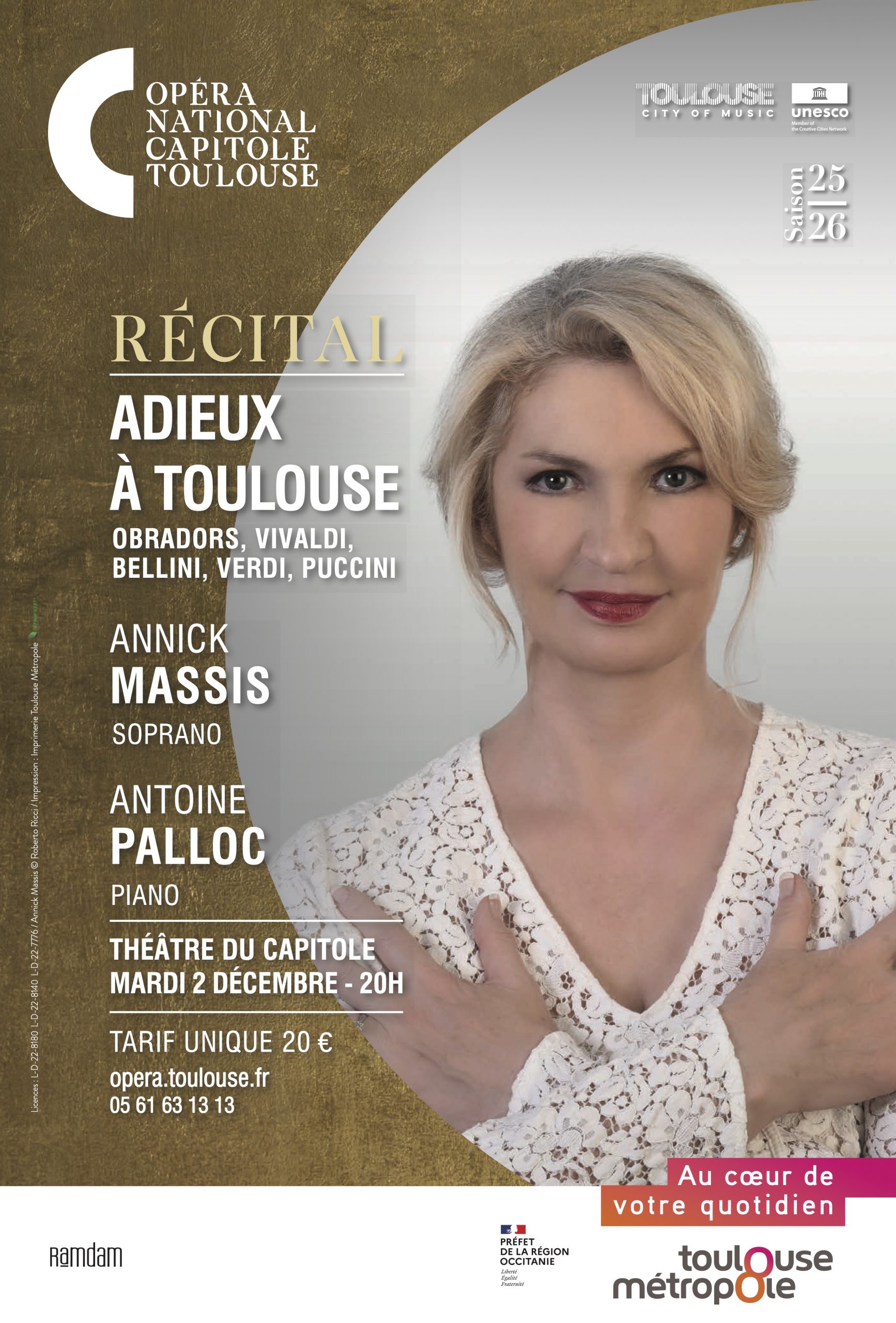 Opéra Du Capitole Annick Massis