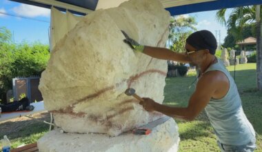 la 2è édition du Symposium de sculpture investit l'habitation Zévallos