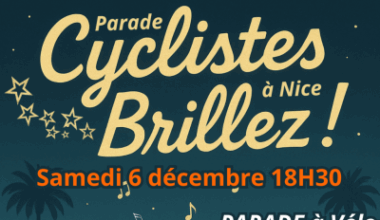 Nice : Une grande parade lumineuse à vélo samedi 6 décembre