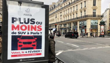 Paris : ce candidat aux municipales veut bannir les SUV des rues de la capitale