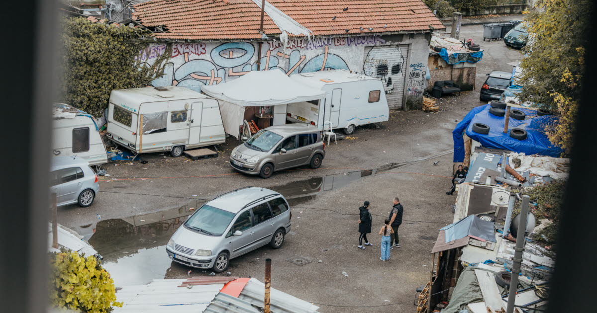 ils vivent avec un squat en bas de chez eux depuis dix ans