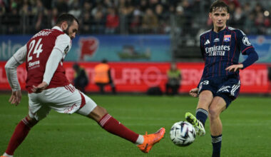 rapidement réduit à dix, Lyon obtient le point du nul à Brest