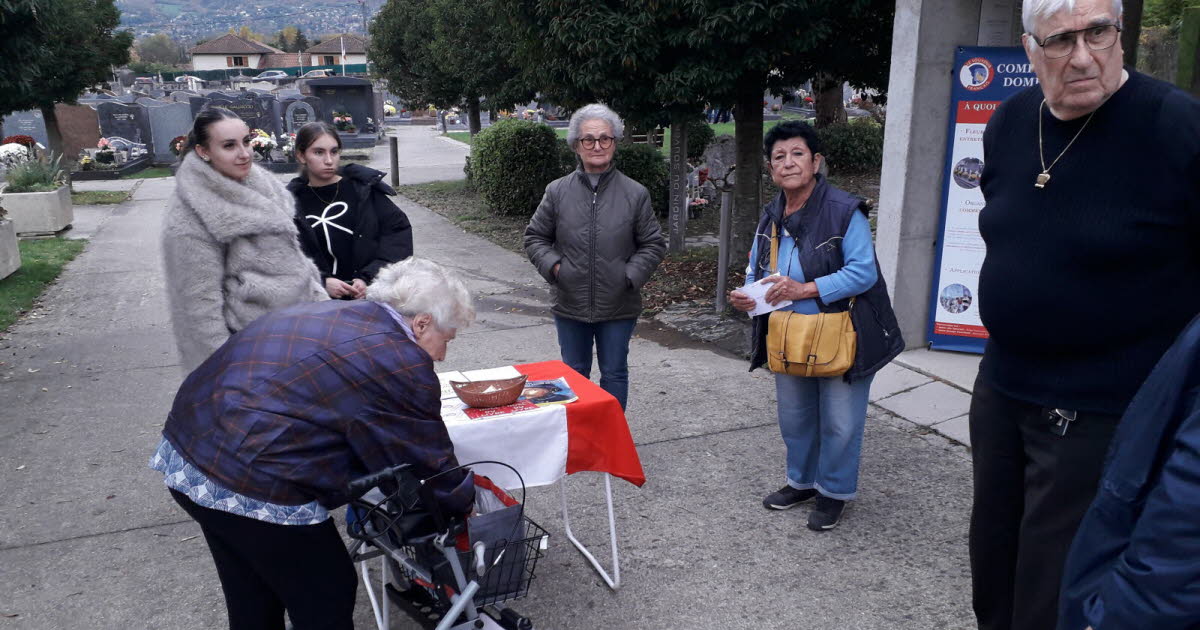le Souvenir français de Domène s’est fait dérober des troncs de quête