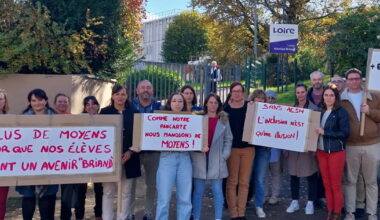 le collège de Terrenoire en grève illimitée