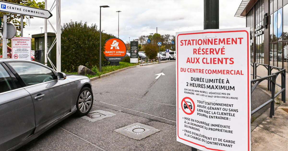 Nancy. Comme d’autres commerces, ce centre commercial Auchan va mettre fin à la gratuité totale de son parking