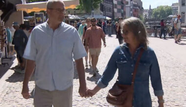 Gilles a scellé son amour avec Isabelle… à Strasbourg !