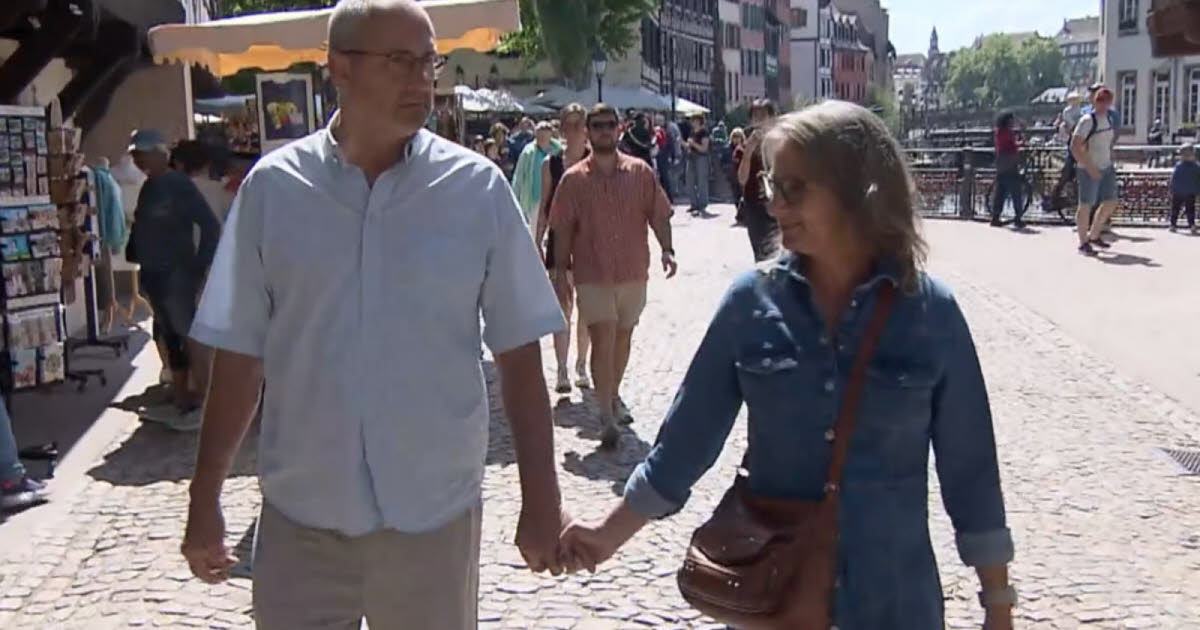 Gilles a scellé son amour avec Isabelle… à Strasbourg !