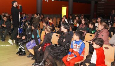 Jarville-la-Malgrange. La MJC transformée en château de Poudlard pour Halloween