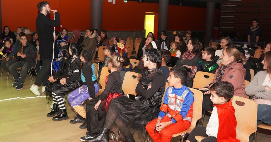 Jarville-la-Malgrange. La MJC transformée en château de Poudlard pour Halloween