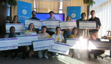 les étudiants entrepreneurs à l'honneur