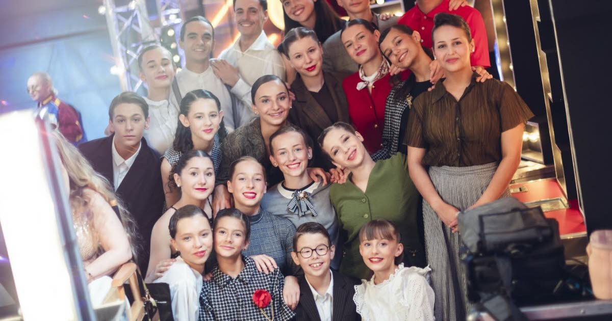 les jeunes danseurs de Firminy en quarts de finale