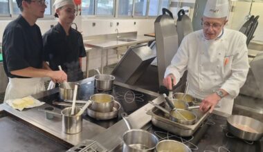 l’ex-bras droit de Pierre Gagnaire se remet aux fourneaux pour former des cuisiniers