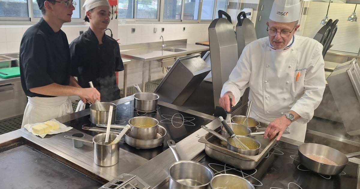 l’ex-bras droit de Pierre Gagnaire se remet aux fourneaux pour former des cuisiniers