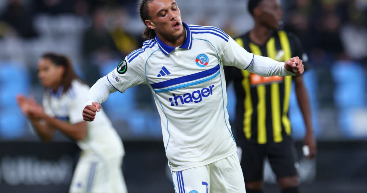 En direct Ligue Conférence. Le match s'emballe au BK Häcken, où le Racing mène d'un but (1-2) !