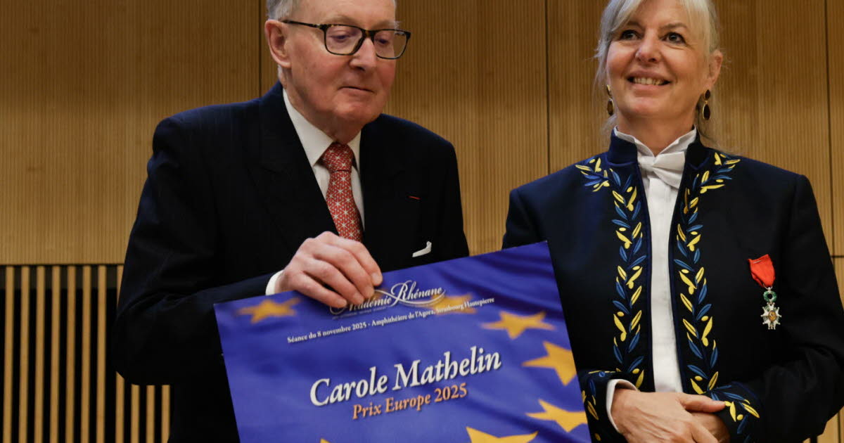 Carole Mathelin reçoit le Prix Europe 2025