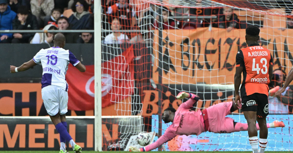 une affaire de penalties entre Lorient et Toulouse, qui se neutralisent