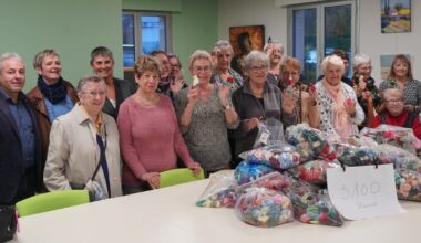 Houdemont. 3 100 bonnets confectionnés pour soutenir les Petits frères des pauvres