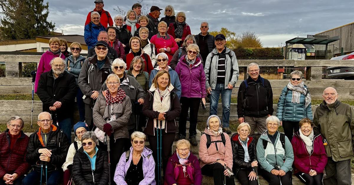 Champigneulles. Des randonneurs parmi l’association des Retraités de Champigneulles