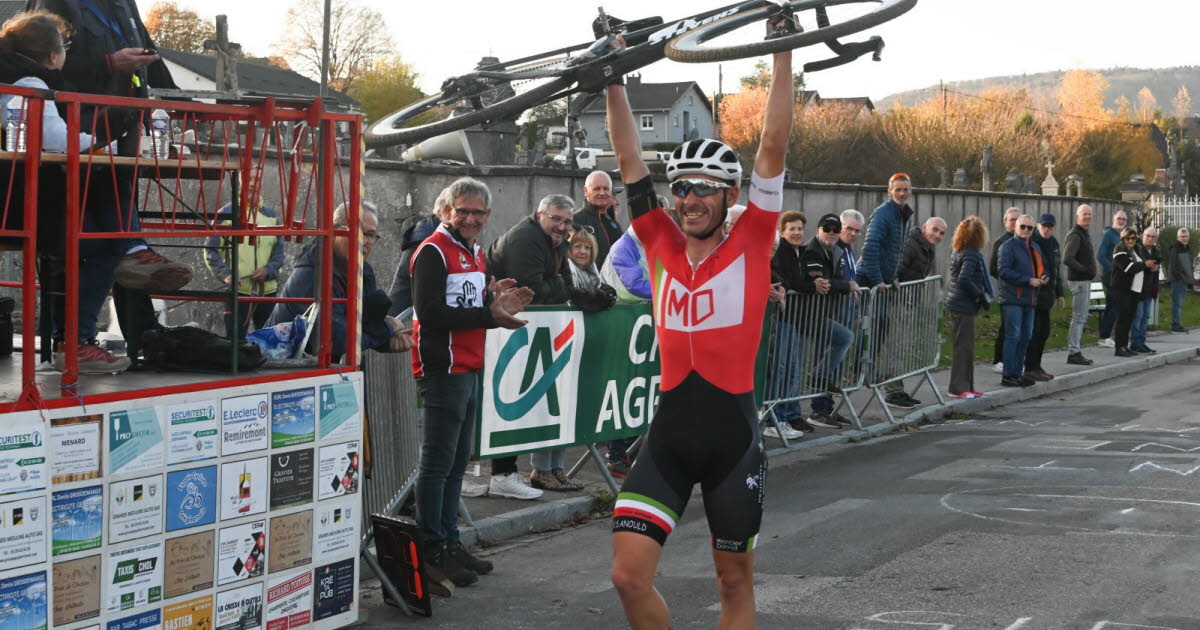 Maël Savignard remporte le cyclo-cross de Saint-Etienne-lès-Remiremont