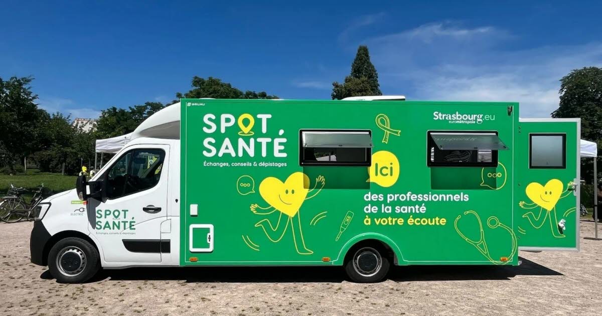 le bus Spot santé fait halte au Parc des Sports