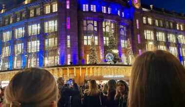 Strasbourg. Les Galeries Lafayette donnent le coup d’envoi des illuminations de Noël