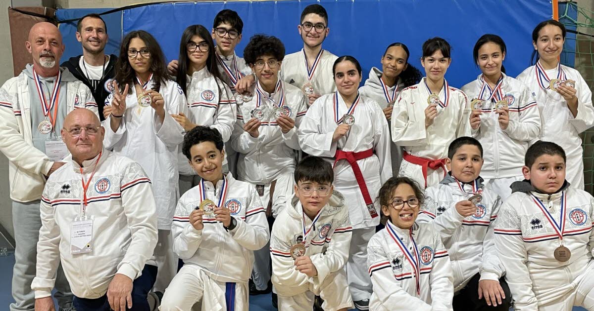 Grenoble. Carton plein pour le Karaté Grenoble Hoche à Montalieu-Vercieu