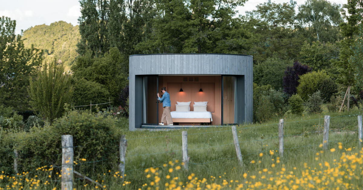 Côtière. Avec sa baie vitrée sur 120 degrés, cette cabane de luxe made in Ain mise sur l'éco-conception