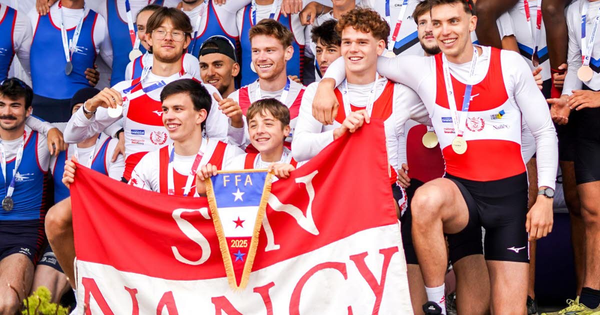 Trophée sportif. Le club d’aviron du Sport Nautique de Nancy élu sportif du mois d’octobre en Meurthe-et-Moselle