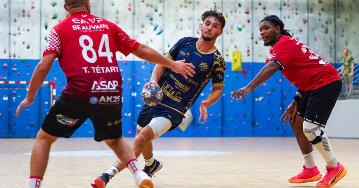 Nationale 2. L’ex-Belfortain Léo Bouget s’épanouit au Nancy Handball : « J’avais besoin de reprendre confiance »
