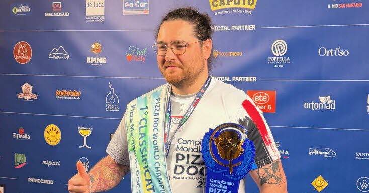 Alsace. Le pizzaïolo strasbourgeois Pierre-James, champion du monde de la margherita