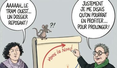 tram ouest, les yeux tournés vers le Nord  ?