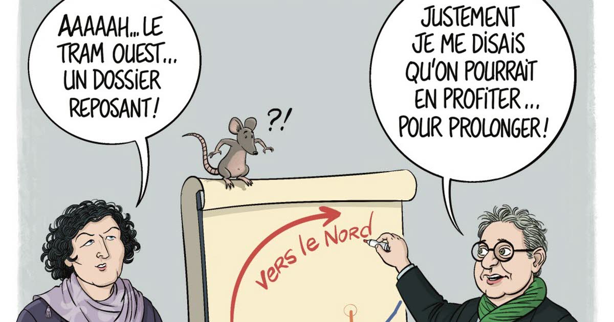 tram ouest, les yeux tournés vers le Nord  ?