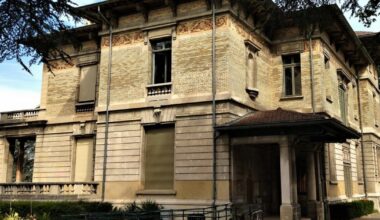 le deuxième étage réaménagé pour accueillir des auteurs en résidence