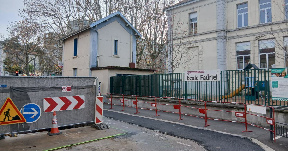 après l’affaissement, un chantier compliqué à l’école Fauriel