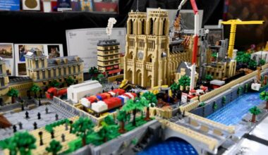 découvrez ces œuvres d'art qui sont en fait... des Lego