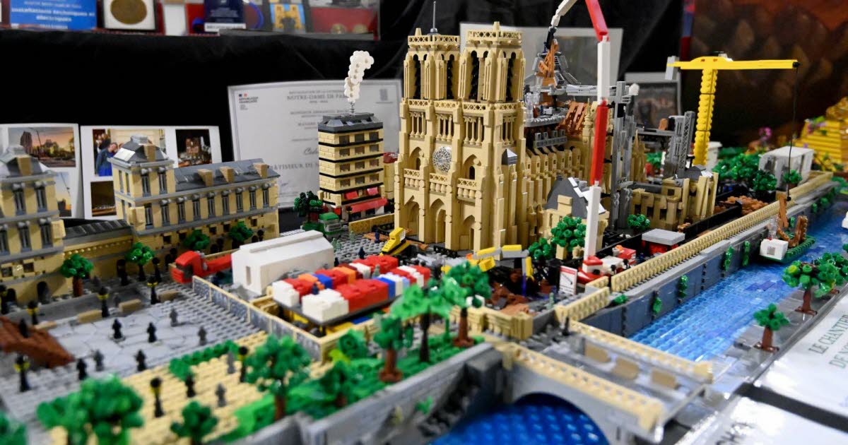 découvrez ces œuvres d'art qui sont en fait... des Lego
