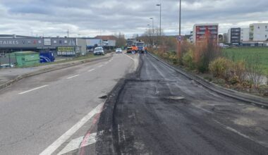 circulation perturbée en raison de travaux