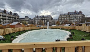 Grenoble. Le marché de Noël ouvre vendredi avec une nouveauté : sa fontaine illuminée !