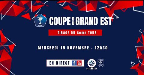 suivez le tirage au sort du 4e tour avec nous