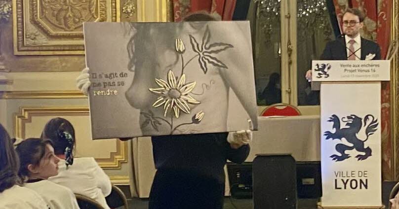 Lyon 1er. Les dernières enchères s’envolent pour la prévention du cancer du sein