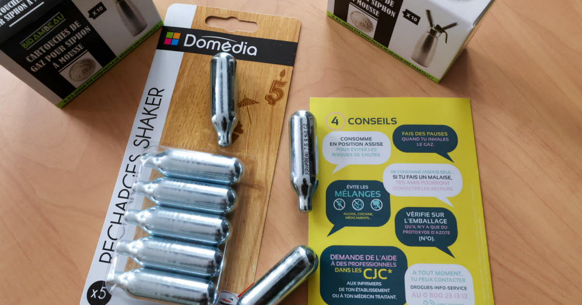 Nancy. Le protoxyde d’azote (bientôt) interdit à la vente